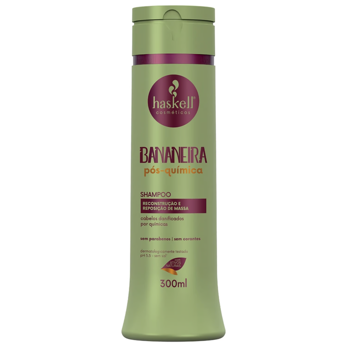 Shampoo Bananeira 300 ml - HASKELL