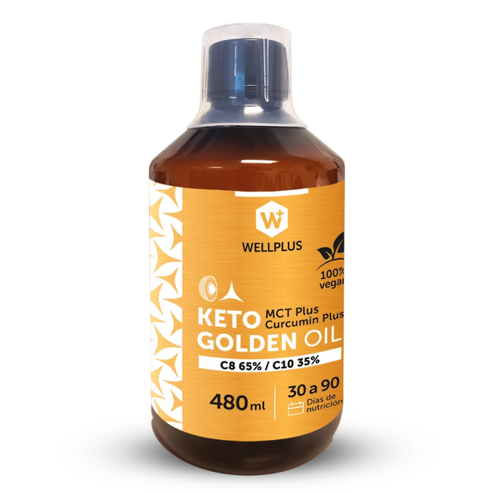 KETO GOLDEN OIL 480 ML - WELLPLUS