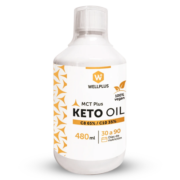 KETO OIL MCT PLUS 480 ML - WELLPLUS