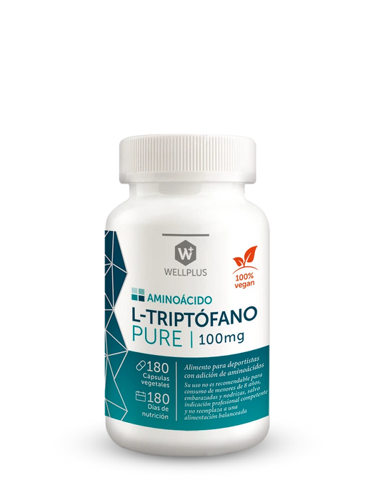 L-TRIPTOFANO PURE 180 CAP - WELLPLUS