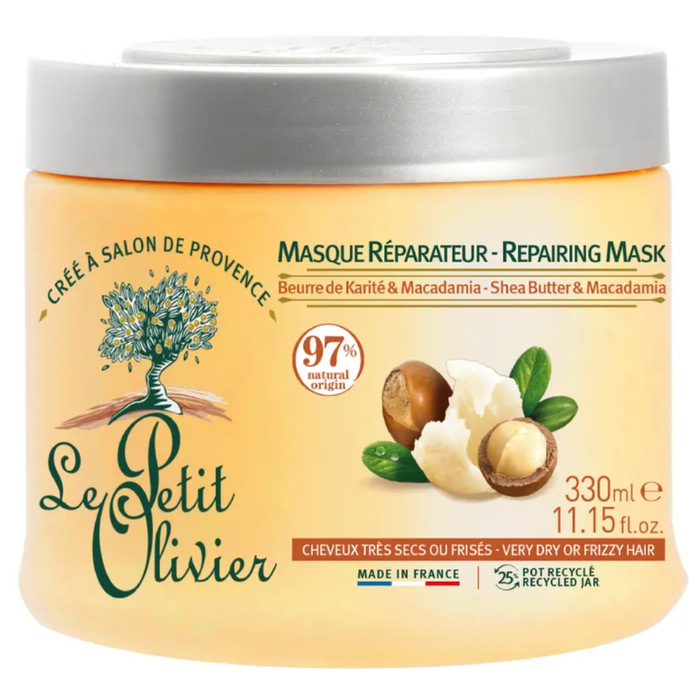 MASCARRILLA HIDRATANTE CABELLO RIZADO 330 ML - LE PETIT OLIVIER