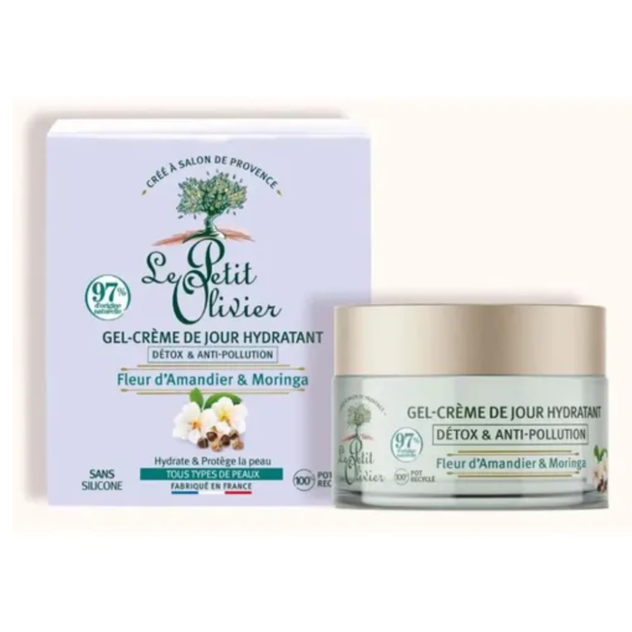 GEL CREMA FACIAL DIA ANTICONTAMINACIÓN 50 ML– LE PETIT OLIVIER