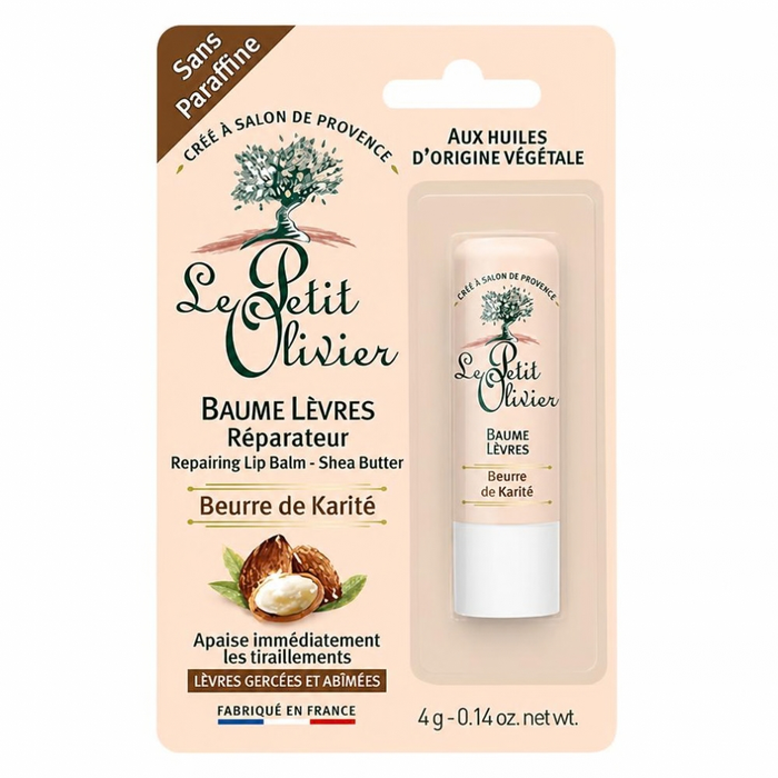 BALSAMO DE LABIOS CON MANTECA DE KARITE - LE PETIT OLIVIER