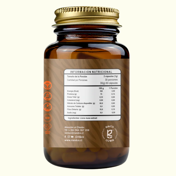 LIONS MANE 500 MG - RICO