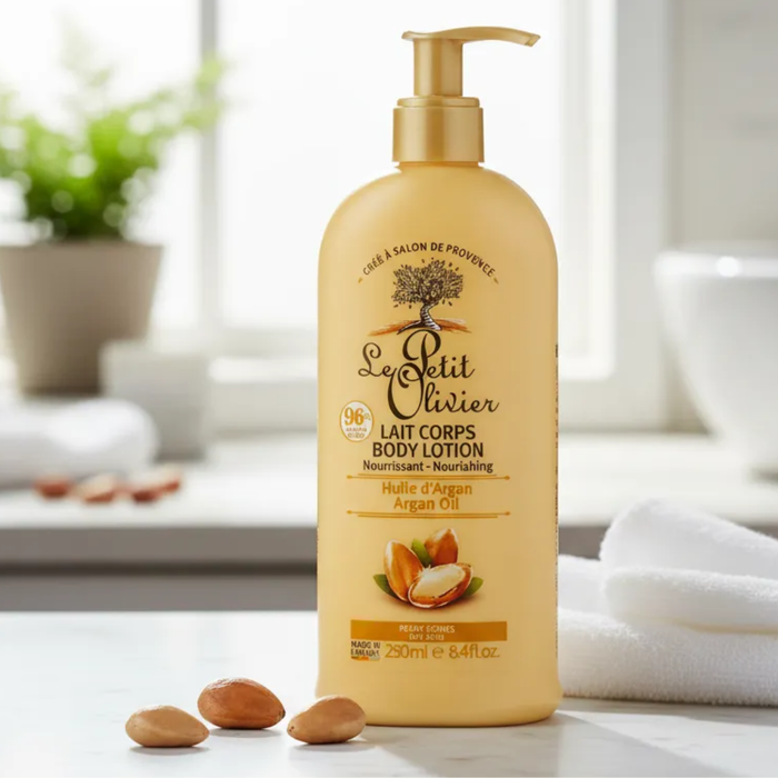 LECHE CORPORAL ACEITE DE ARGAN - LE PETIT OLIVIER