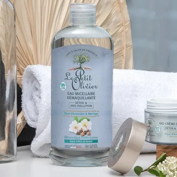 AGUA MICELAR DESMAQUILLANTE ANTIPOLUCION - LE PETIT OLIVIER