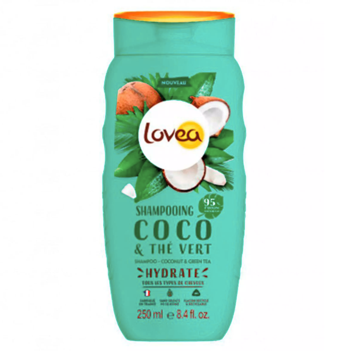 SHAMPOO COCO & THÉ VERT 250 ML - LOVEA