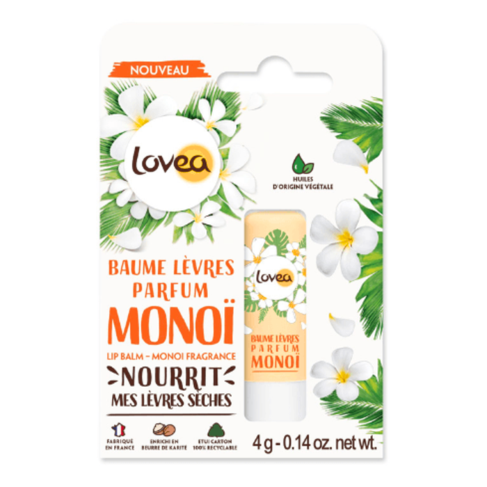 BALSAMO DE LABIOS MONOI  4 GR - LOVEA