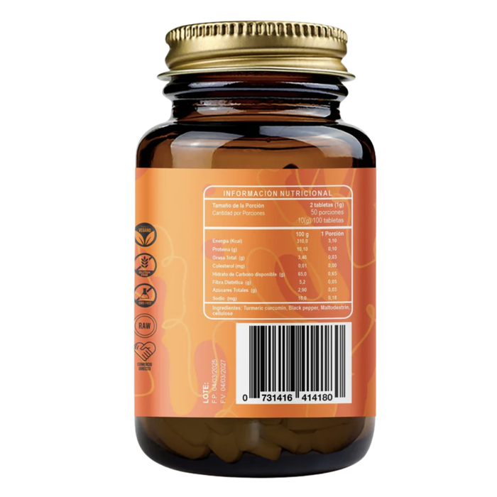CÚRCUMA Y PIMIENTA NEGRA - RICO