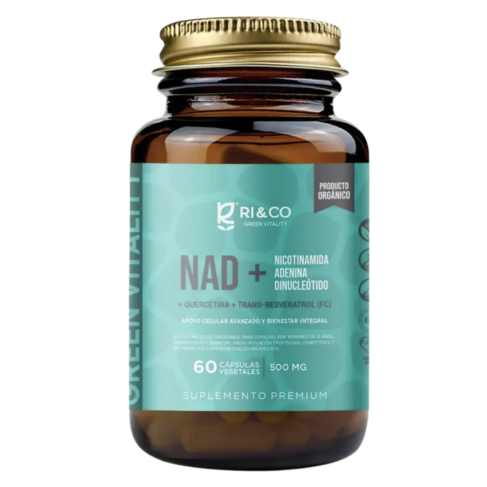 NAD + NICOTINAMIDA ADENINA DINUCLEOTIDO 500 MG - RICO