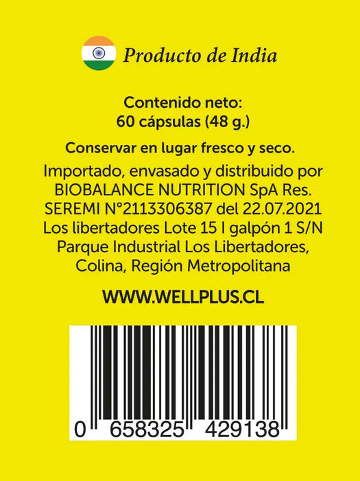 VITAMINA C LIPOSOMAL (60 CÁPSULAS) - WELLPLUS