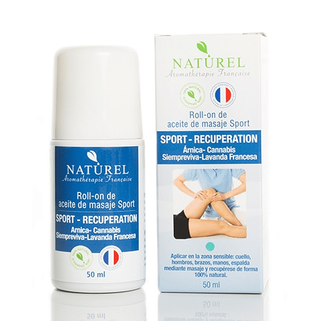 Roll on Masaje Sport-recuperation -NATUREL ORGANIC — Shamix