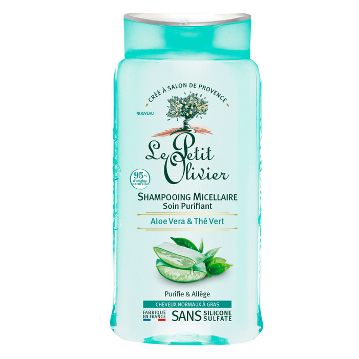 Shampoo de Cabello Graso -Sin Silicona y Sin Sulfato -LE PETIT OLIVIER