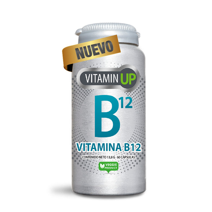 Vitamin UP Vitamina B12 (60 cápsulas) -Newscience