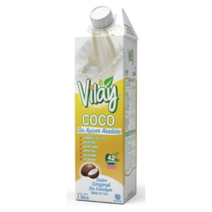 Bebida de Coco Sin Azúcar  1Ltr -Vilay