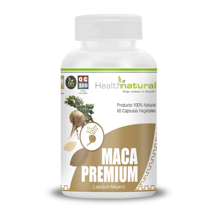 MACA PREMIUM (60 CÁPS. / 500MG) -HEALTH NATURAL