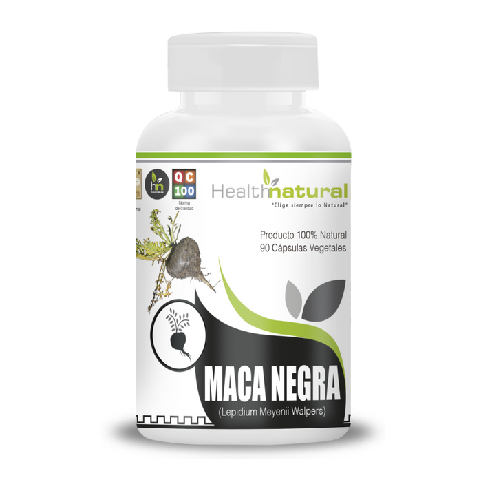 MACA NEGRA (90 CÁPS. / 500MG) -HEALTH NATURAL