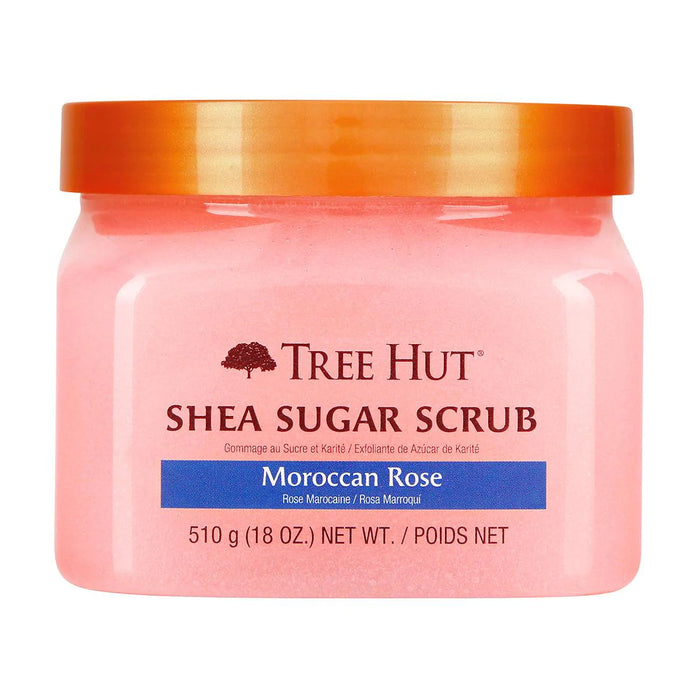 Scrub exfoliante azúcar moroccan rose 510 g - TREE HUT
