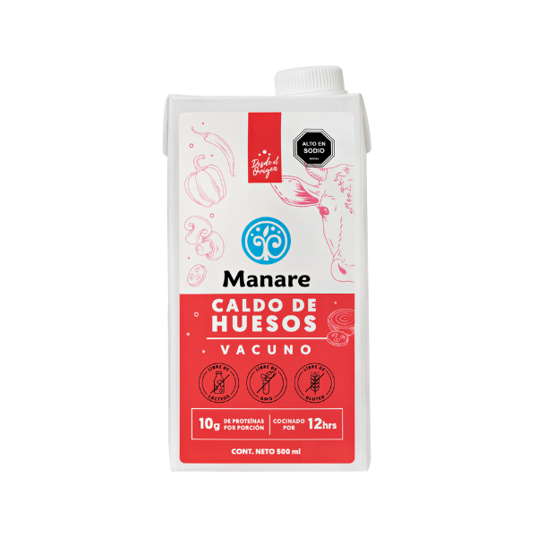 CALDO DE HUESOS 500 ML -MANARE
