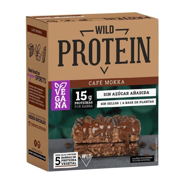 Wild Protein Café Mokka 5 uds - WILD FOODS