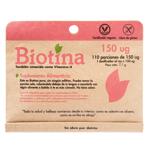 Biotina –DULZURA NATURAL