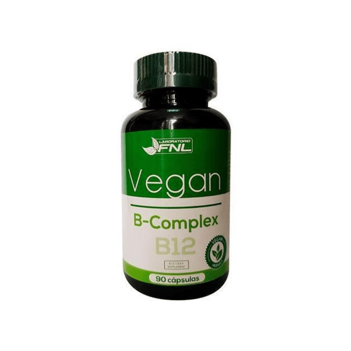 B-Complex B12 Vegan 90 cápsulas -FNL