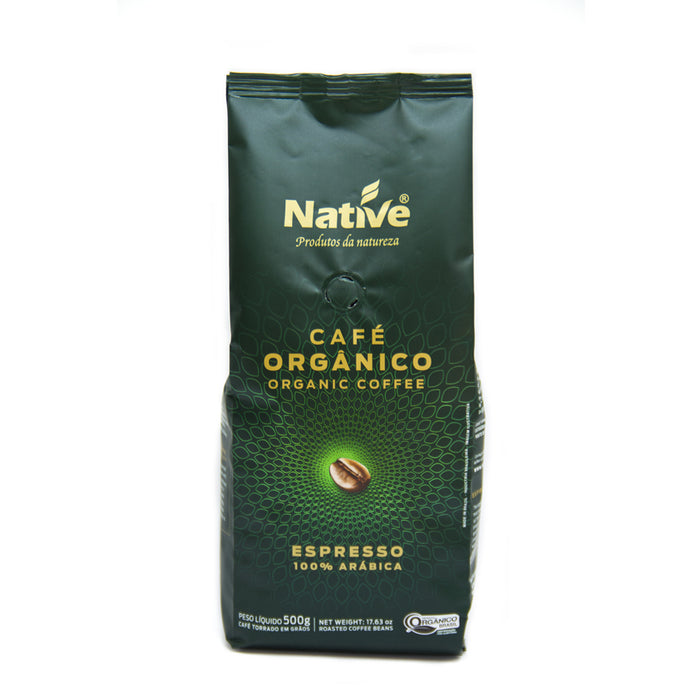 Café en Grano Orgánico 500 grs – NATIVE