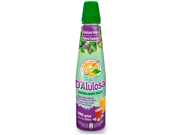 Endulzante alulosa líquido 250 ml Marca D Alulosa