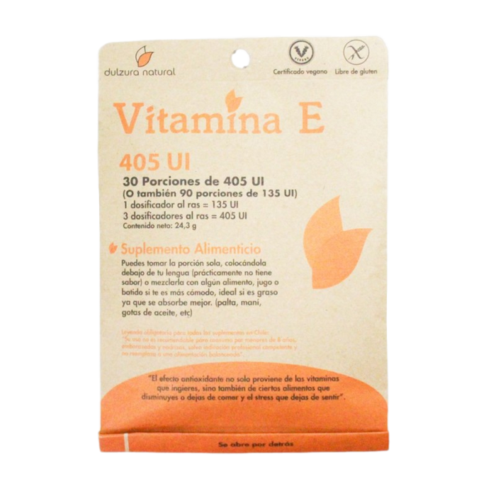 Vitamina E 24,3g - Dulzura Natural