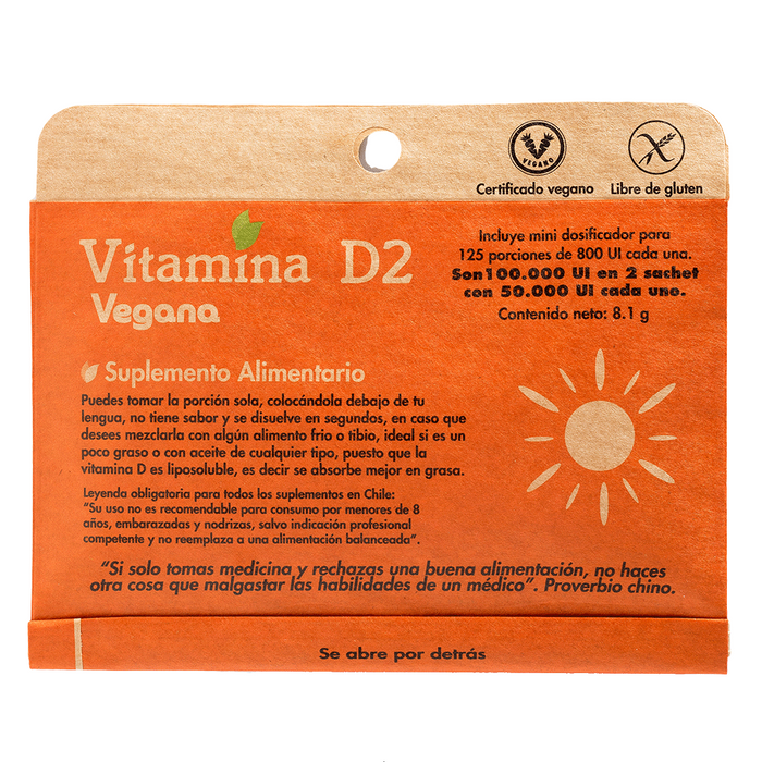 Vitamina D2 - Dulzura Natural